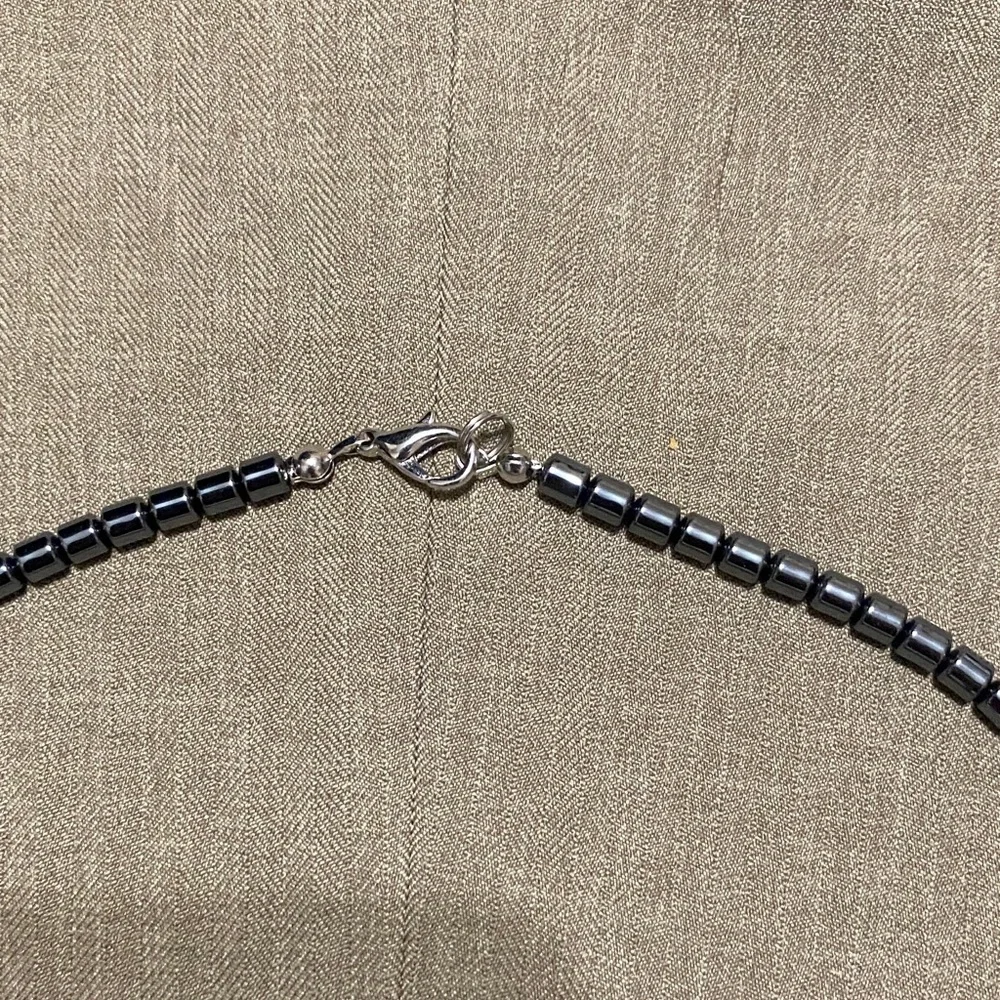 Vintage hematite necklace!